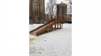 Ледяная горка SWAN-2 (Спуск длиной 7,0 м)