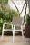 Стул c подлокотниками Гармония (Harmony armchair) белый-капучино