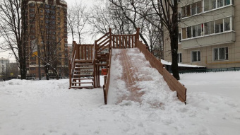 Ледяная горка SWAN-2 (Спуск длиной 7,0 м)